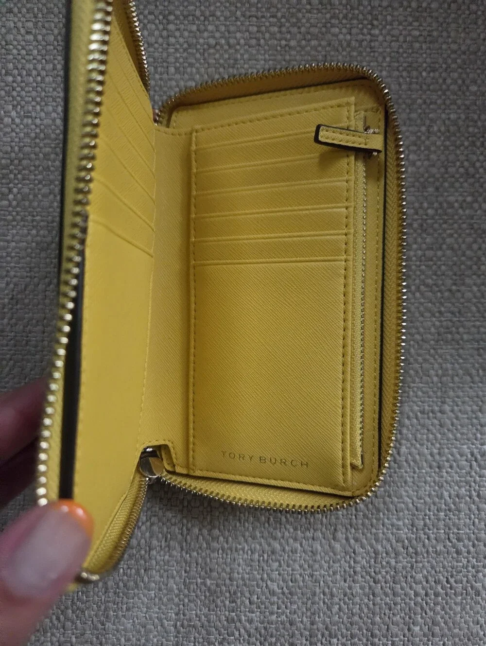 Tory Burch Sunrise Stripe Emerson Continental Wallet